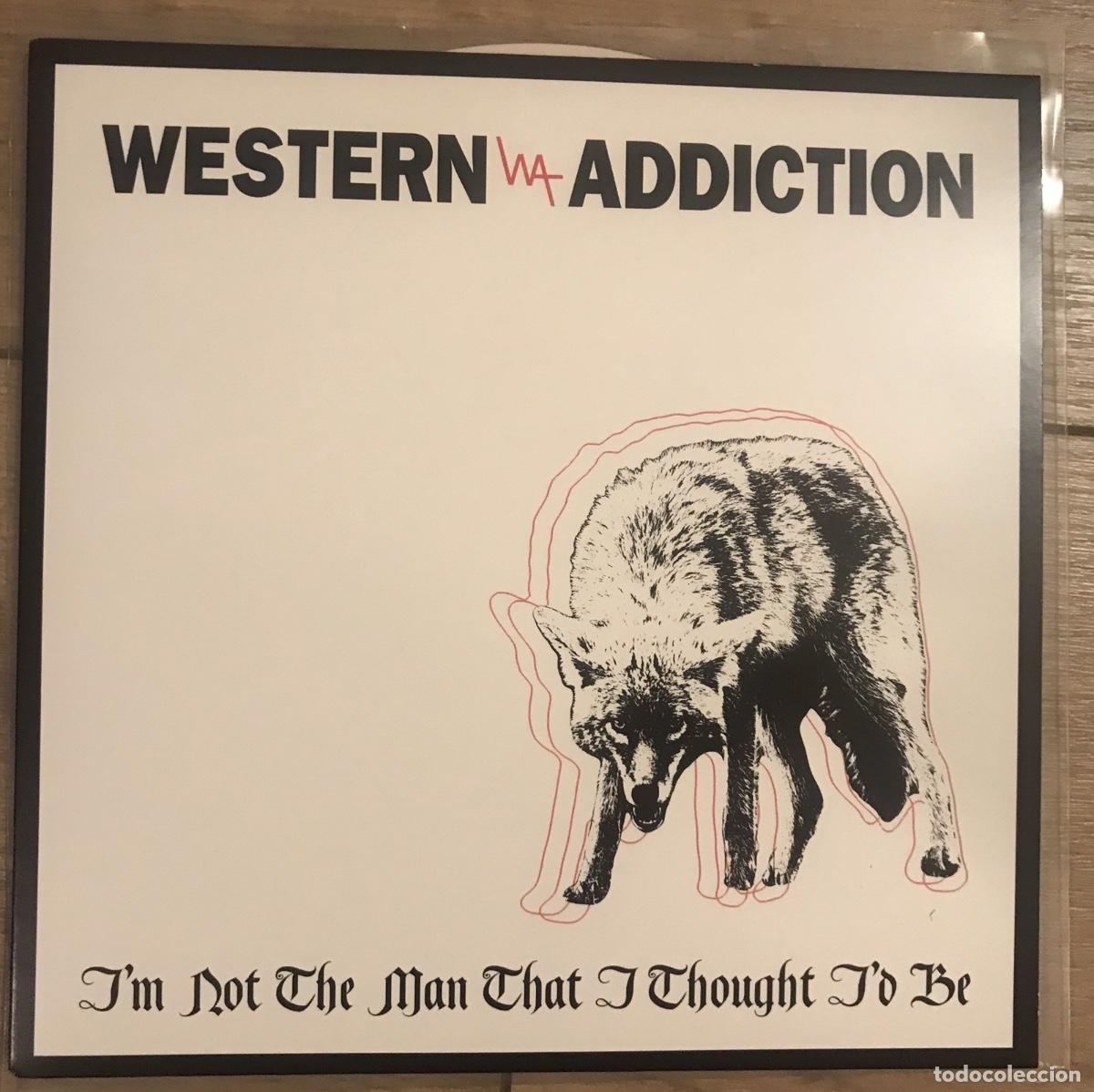 Discos de vinilo: WESTERN ADDICTION I'M NOT THEN I THOUGHT I BE 7&rdquo; VINYL WHITE/PINK HAZE 1/269