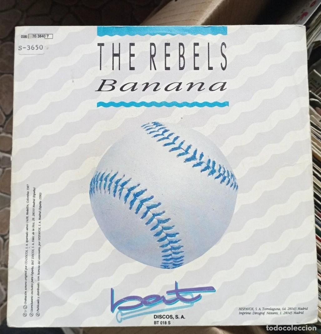 Discos de vinilo: The Rebels Banana Single 7 Vinilo