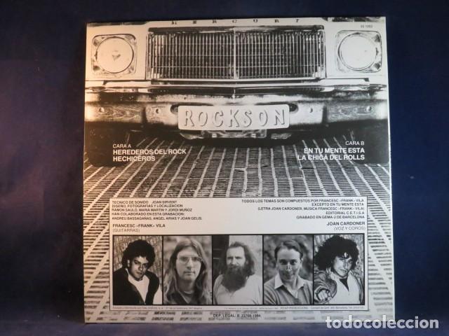 Discos de vinilo: ROCKSON &ndash; HEREDEROS DEL ROCKN - LP - Foto 2