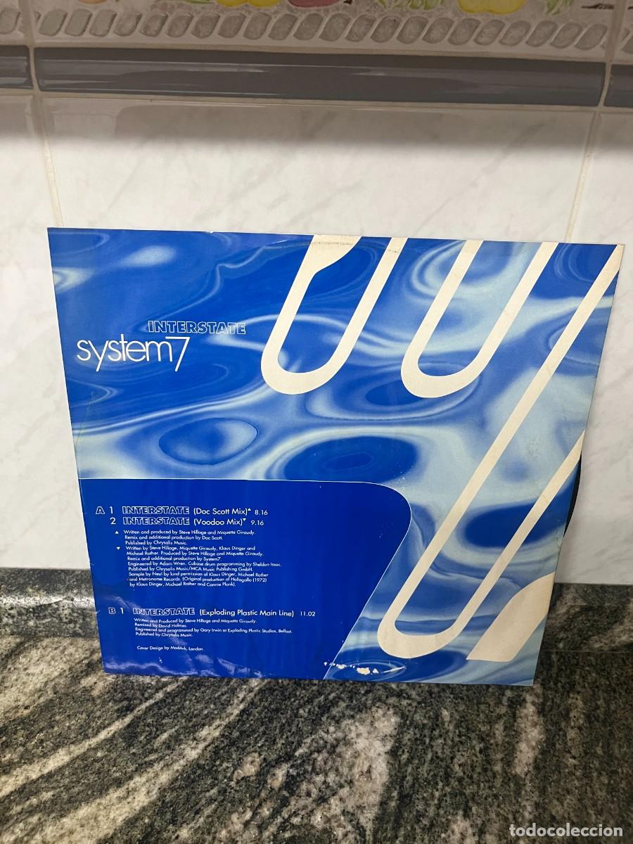 Discos de vinilo: System 7 Interstate Maxi - Foto 2