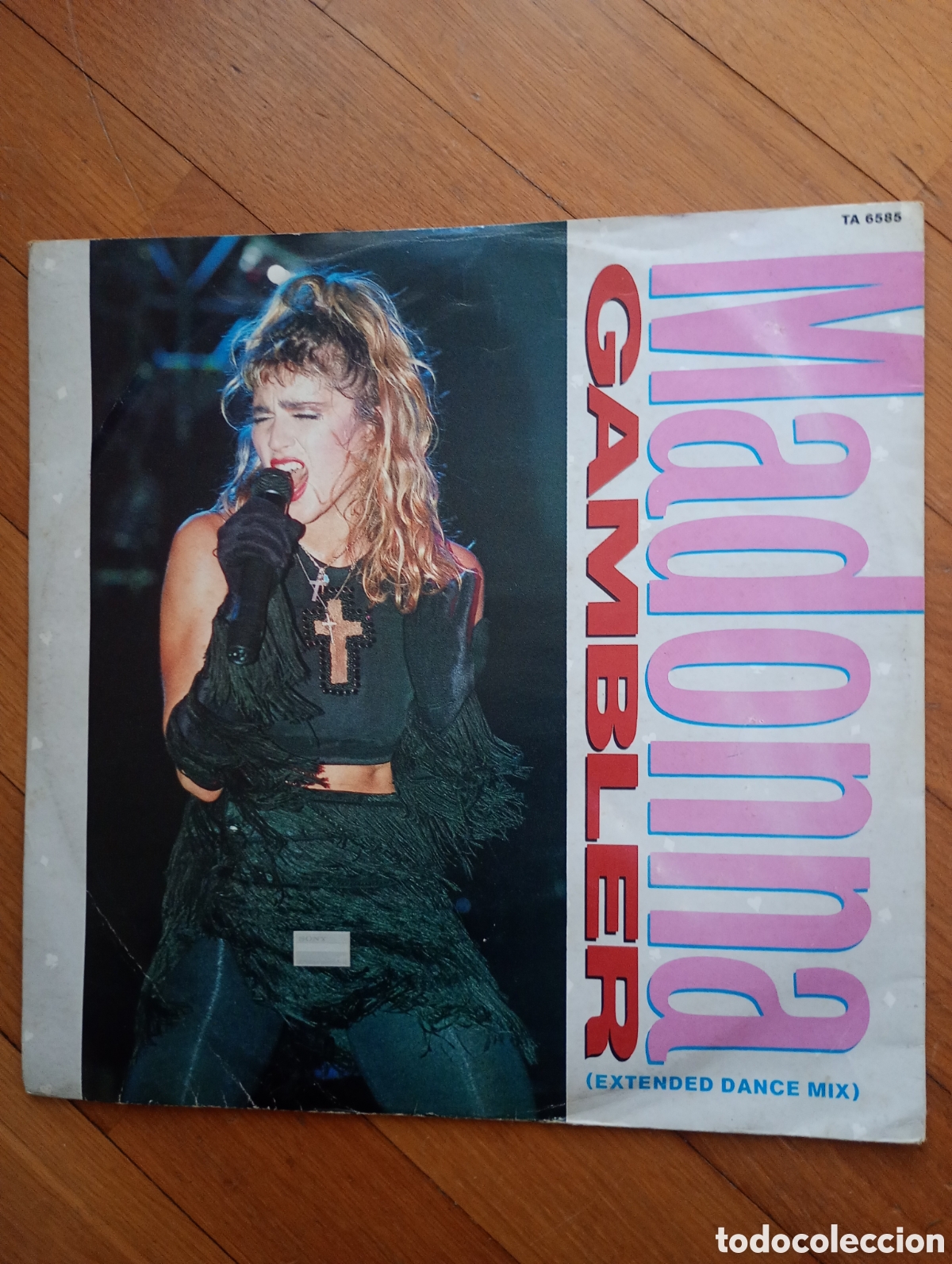 Discos de vinilo: Madonna - Gambler Vinyl - 12&rdquo;, 45 RPM, Single,1985 UK