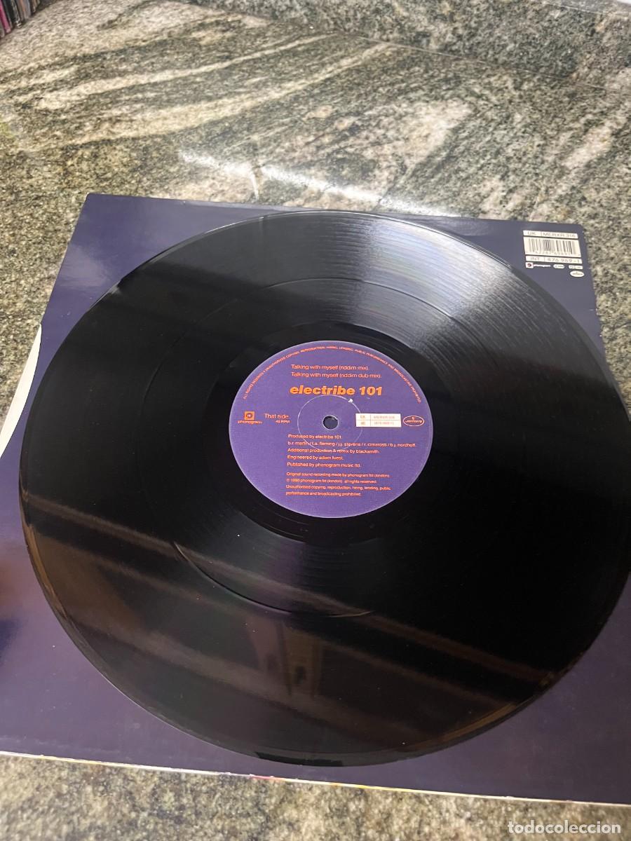 Discos de vinilo: Electribe 101 Talking With Myself (Remix) - Foto 3
