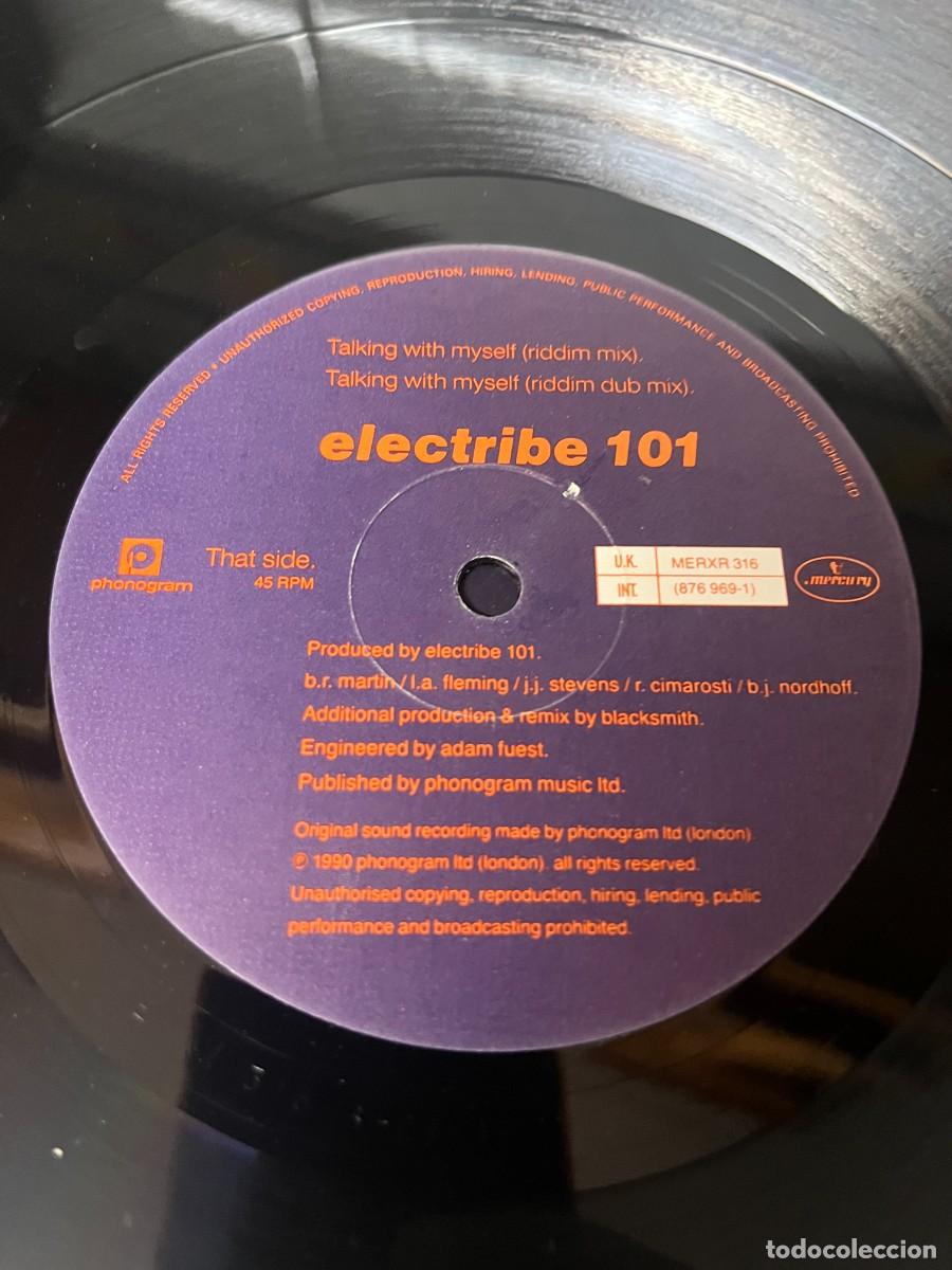 Discos de vinilo: Electribe 101 Talking With Myself (Remix) - Foto 4