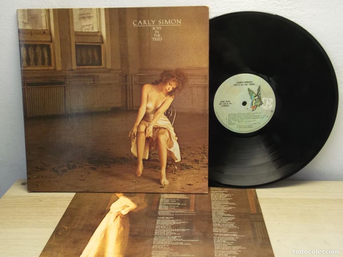 Discos de vinilo: Carly Simon &ndash; Boys In The Trees LP 1978 USA