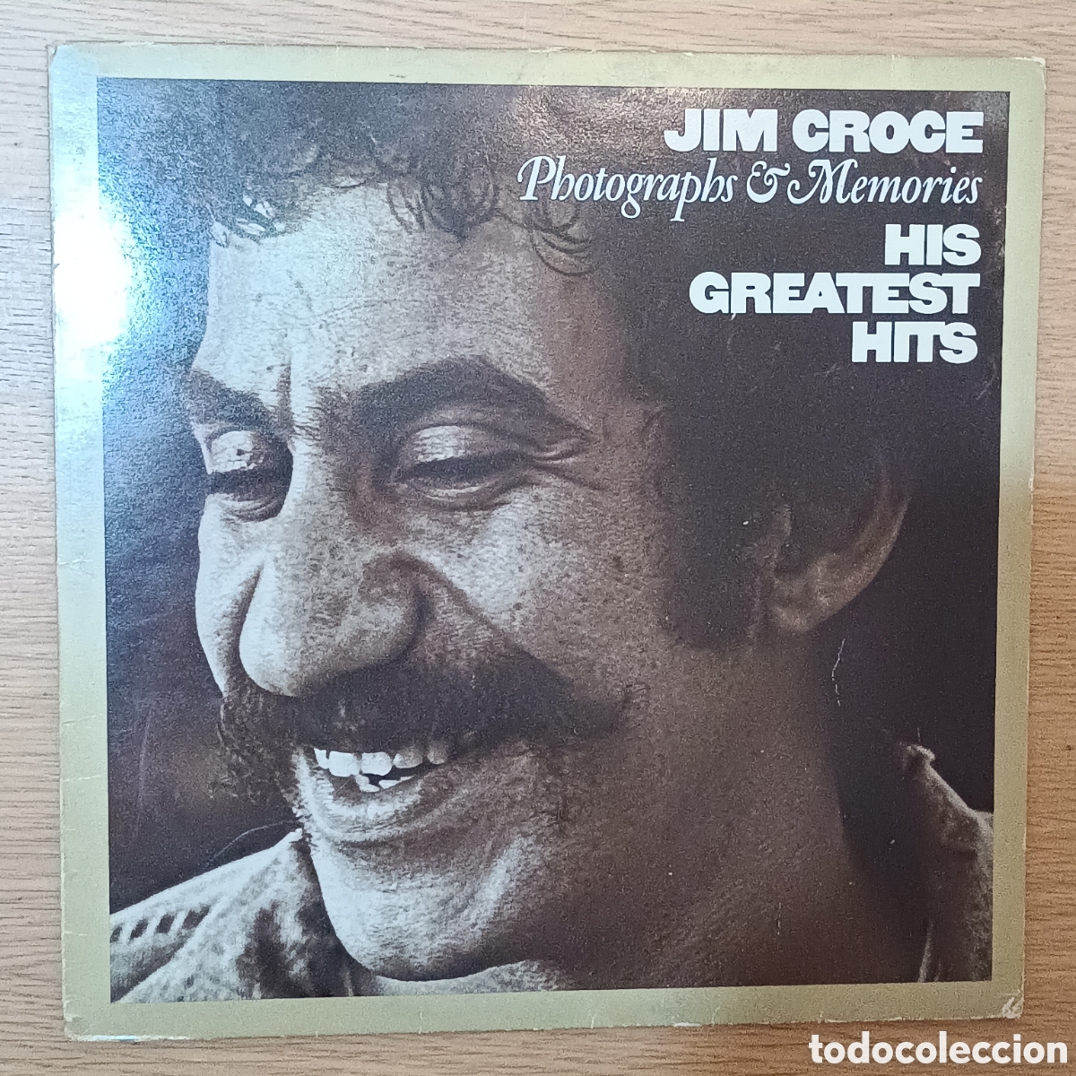 Discos de vinilo: Jim Croce LP Photographs & Memories His Greatest Hits