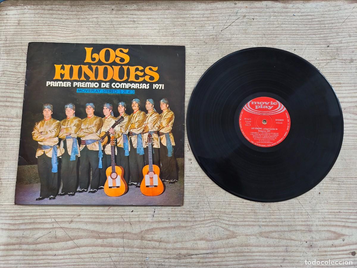 Discos de vinilo: Los Hind&uacute;es - Comparsa De El Puerto - Carnaval De Cadiz LP