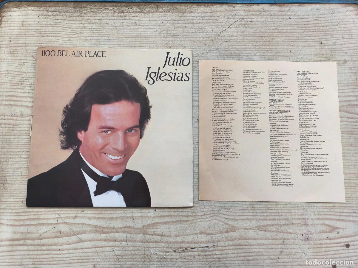 Discos de vinilo: Julio Iglesias - 1100 Bel Air Place LP