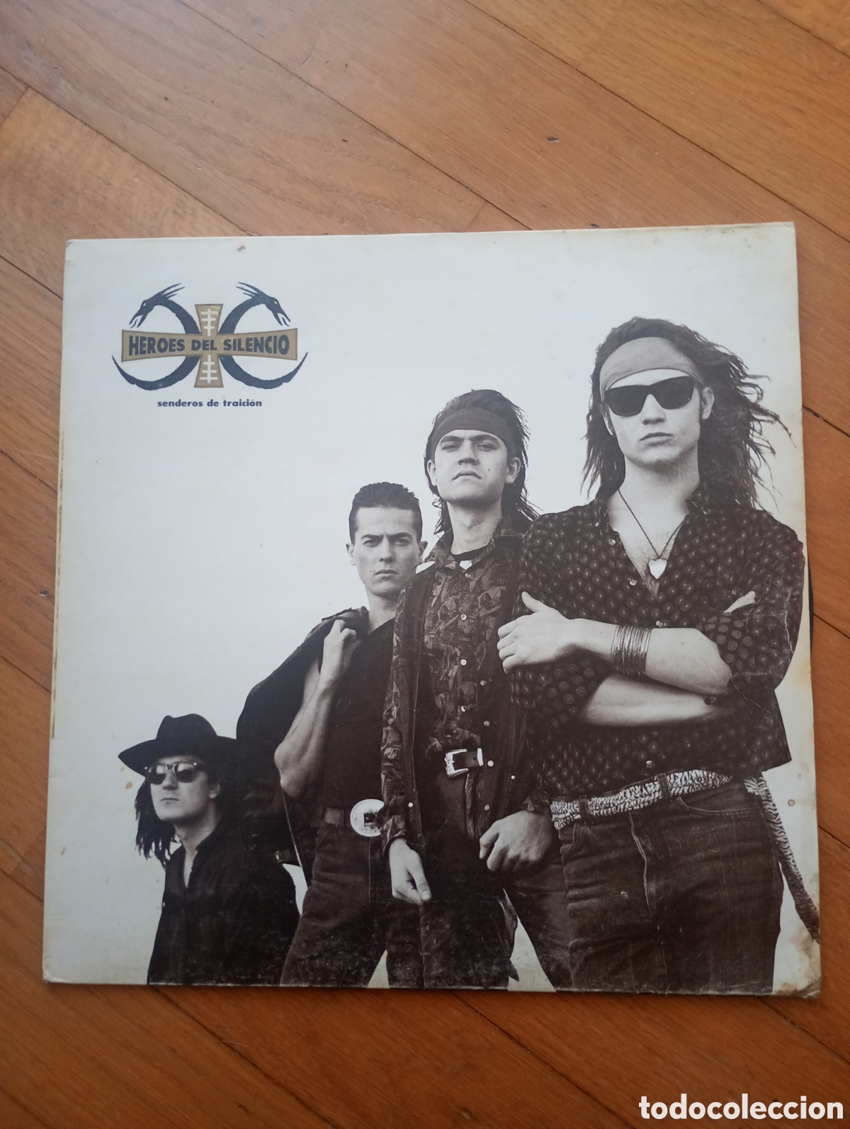 Vinyl-Schallplatten: H&eacute;roes del silencio-Senderos de traici&oacute;n LP 1990 EMI 072 7957521