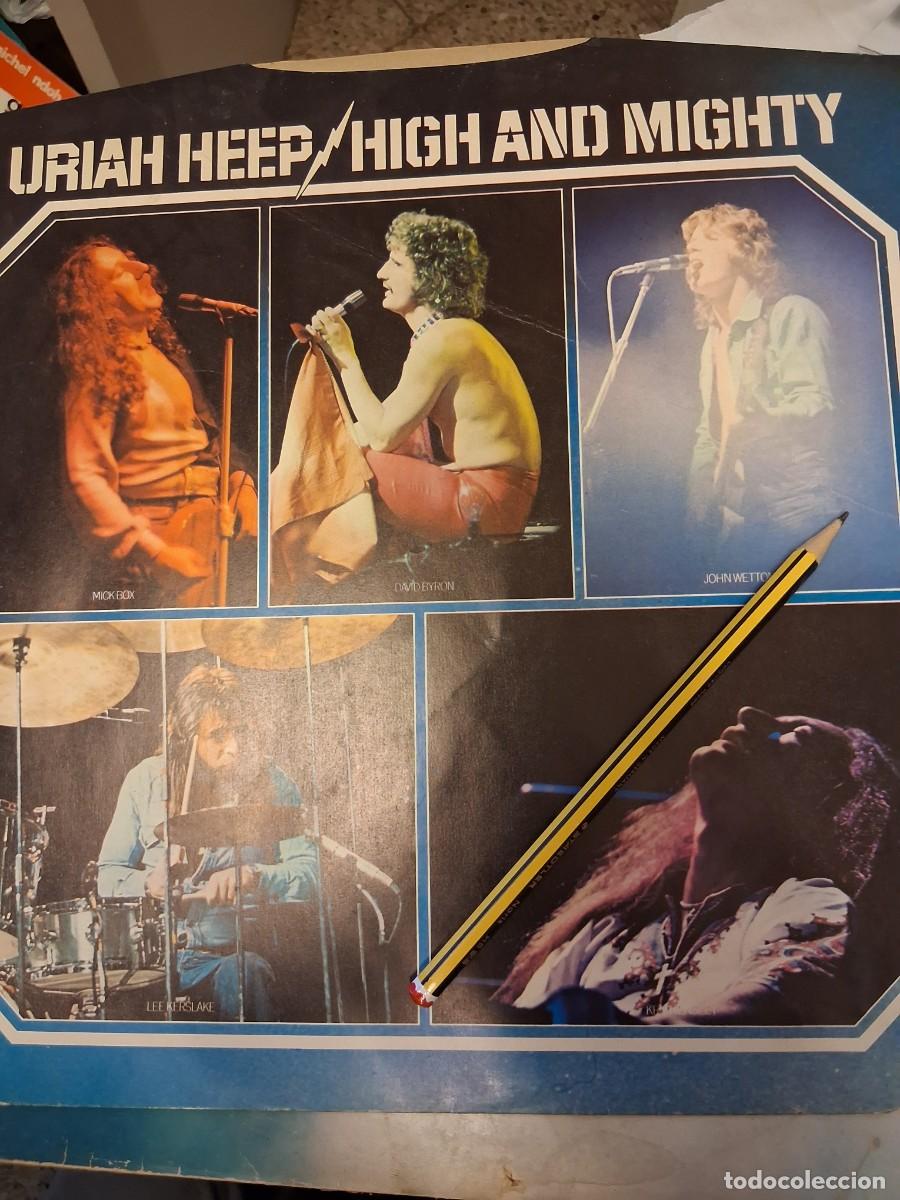 Discos de vinilo: URIAH HEEP / HIGH AND MIGTY. - Foto 2