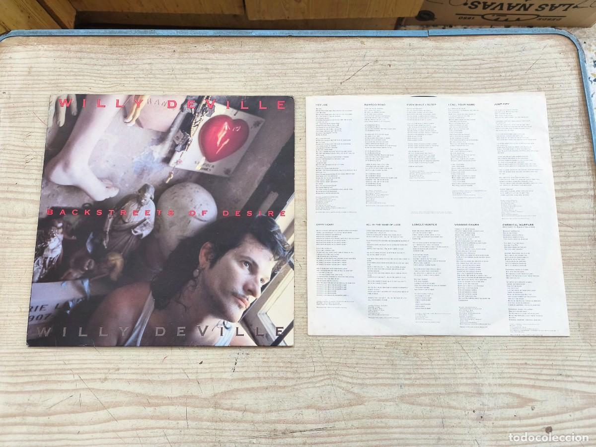 Vinyl-Schallplatten: Willy DeVille - Backstreets Of Desire LP
