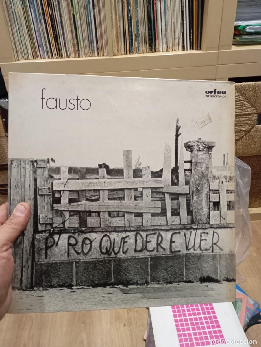 Vinyl-Schallplatten: LP FAUSTO P'RO QUE DER E VIER ORPHEU muy buen estado de portada y disco