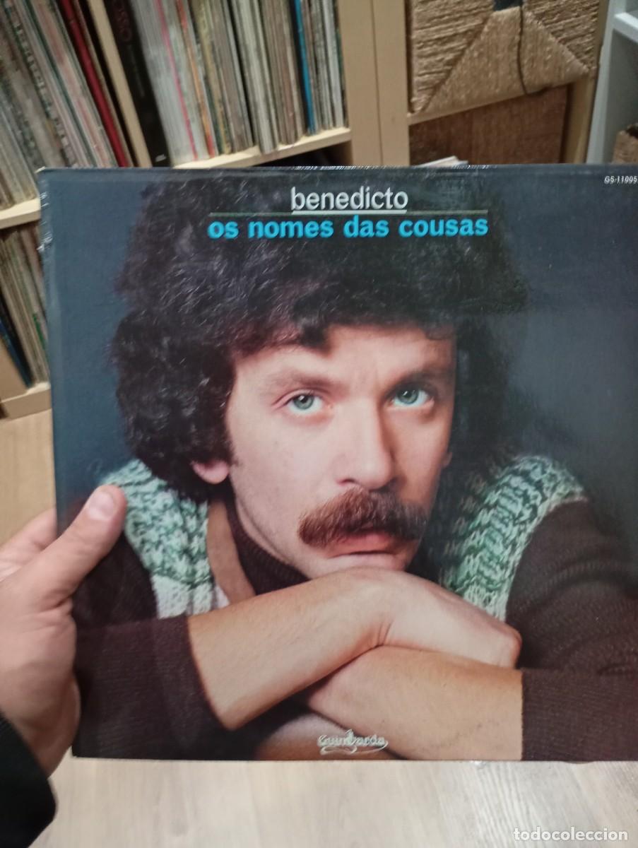 Discos de vinilo: BENEDICTO OS NOMES DAS COUSAS LP EX - Foto 1