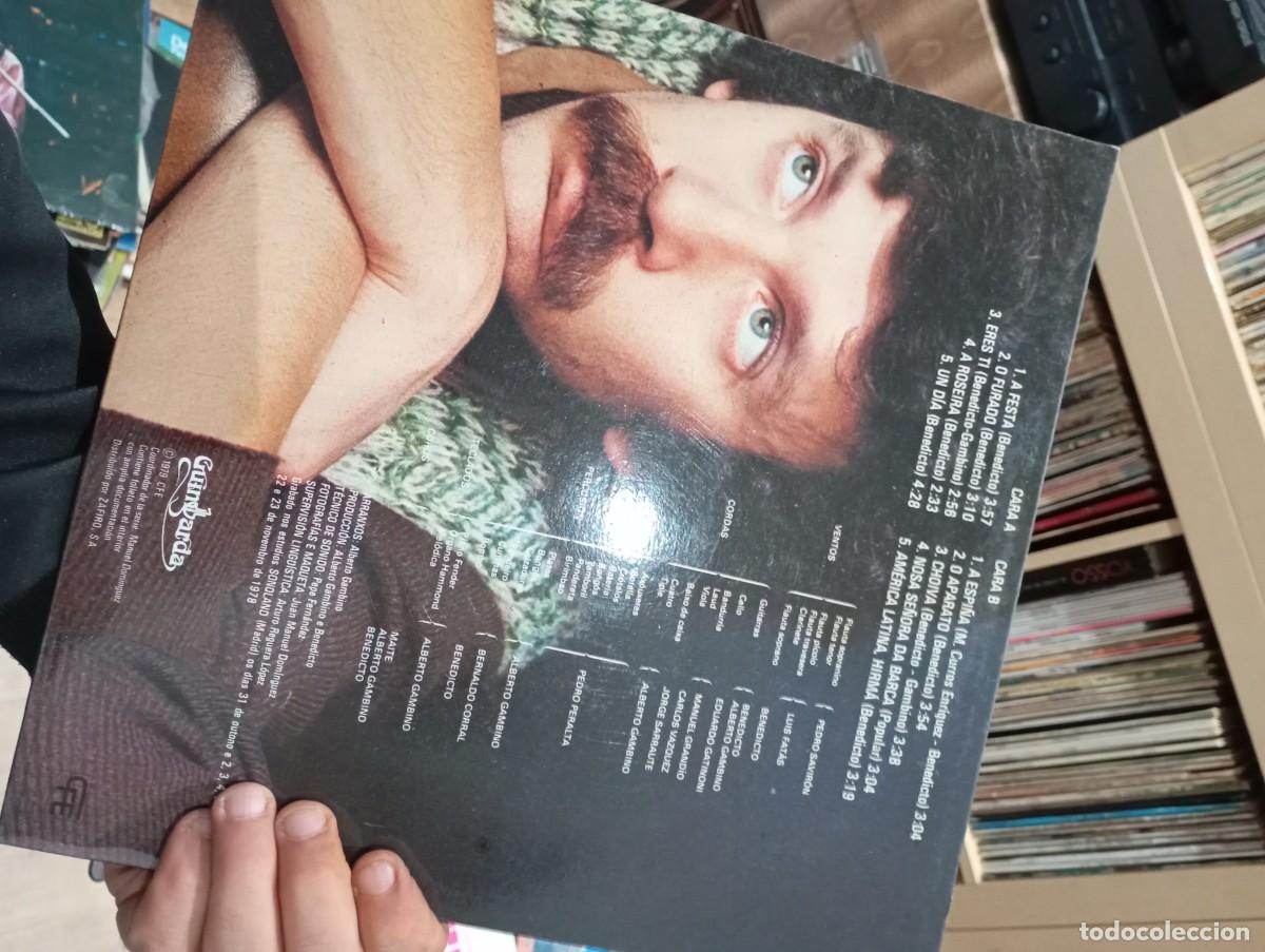 Discos de vinilo: BENEDICTO OS NOMES DAS COUSAS LP EX - Foto 2