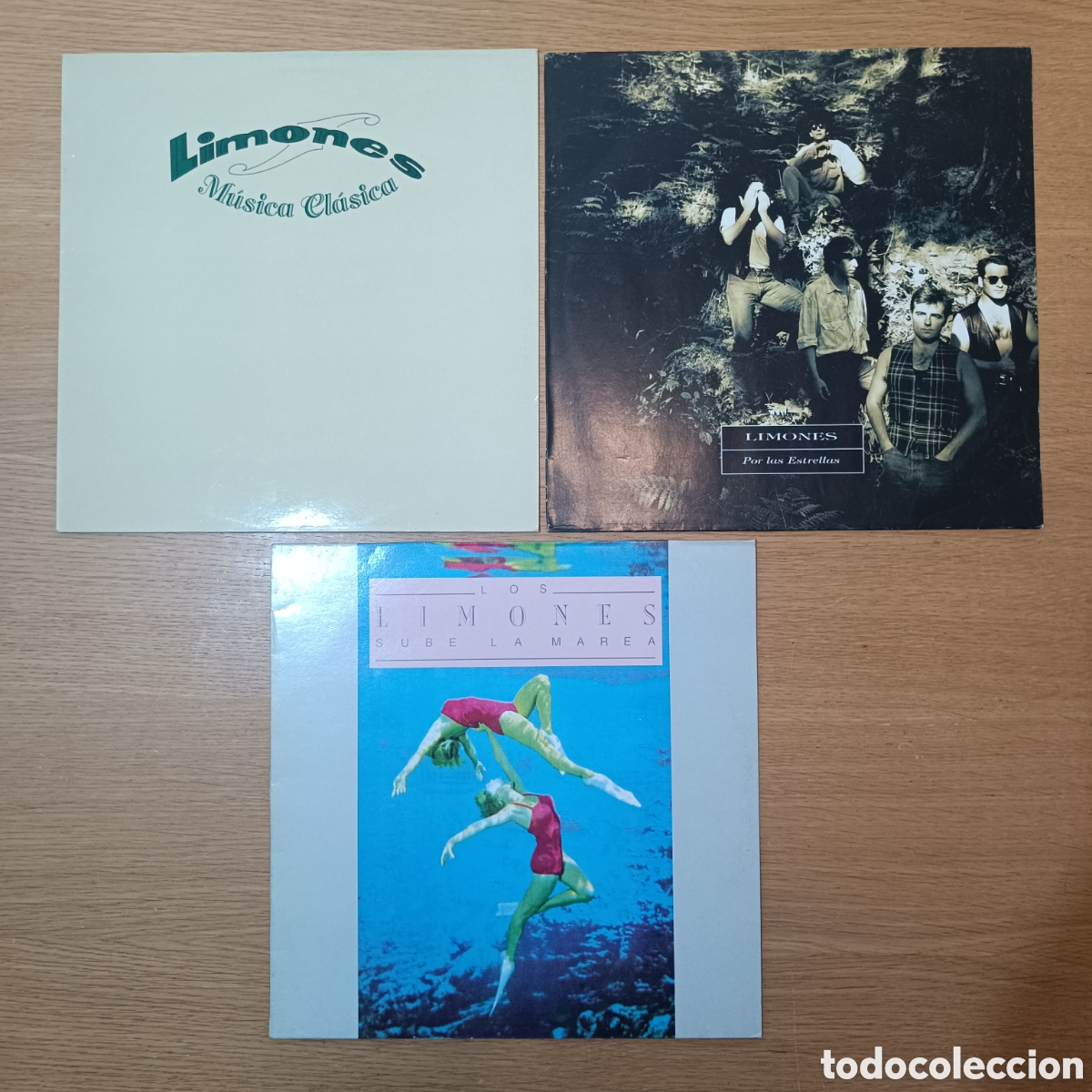 Discos de vinilo: Limones Lote 3 Lps Por Las Estrellas / Sube La Marea / M&uacute;sica Cl&aacute;sica