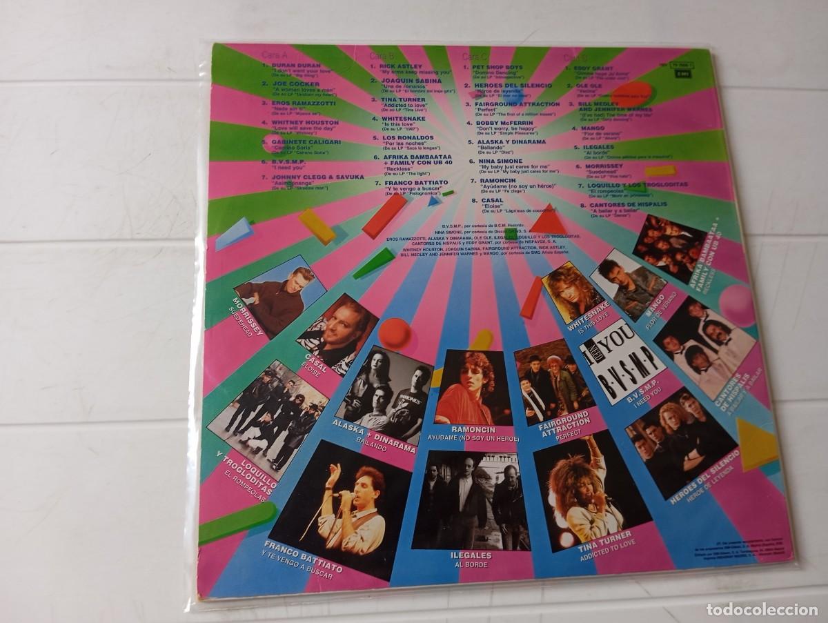 Discos de vinilo: LP BOOM! VOL.4 EL DISCO DE LOS EXITOS (DOBLE) - Foto 2