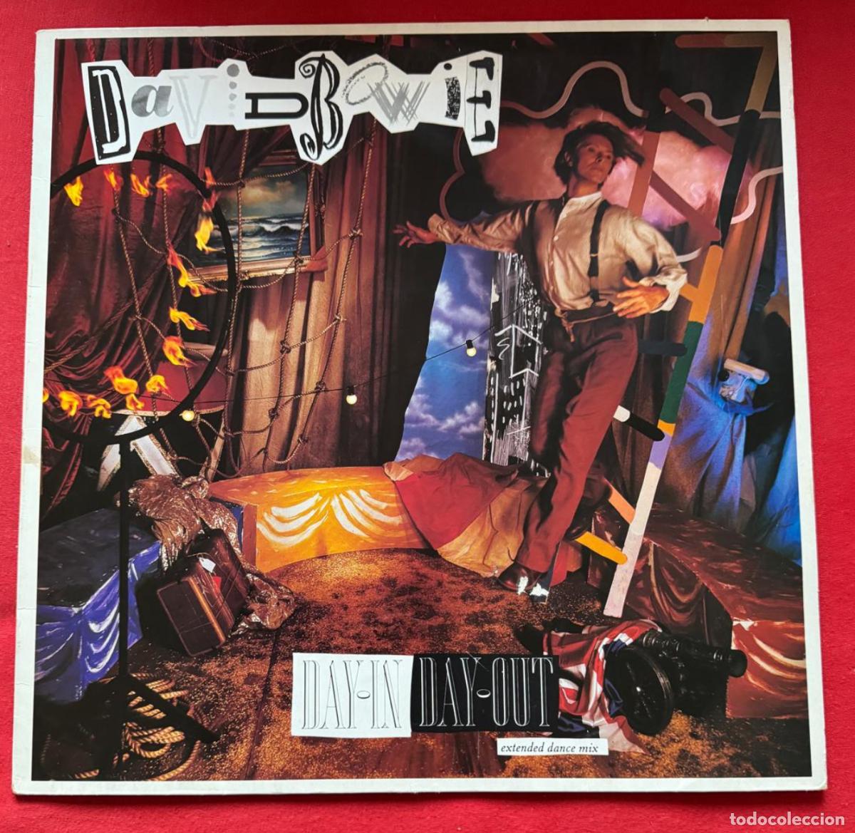 Discos de vinilo: David Bowie Maxi 45t Day in day out (EU 1987) VG++ VG++
