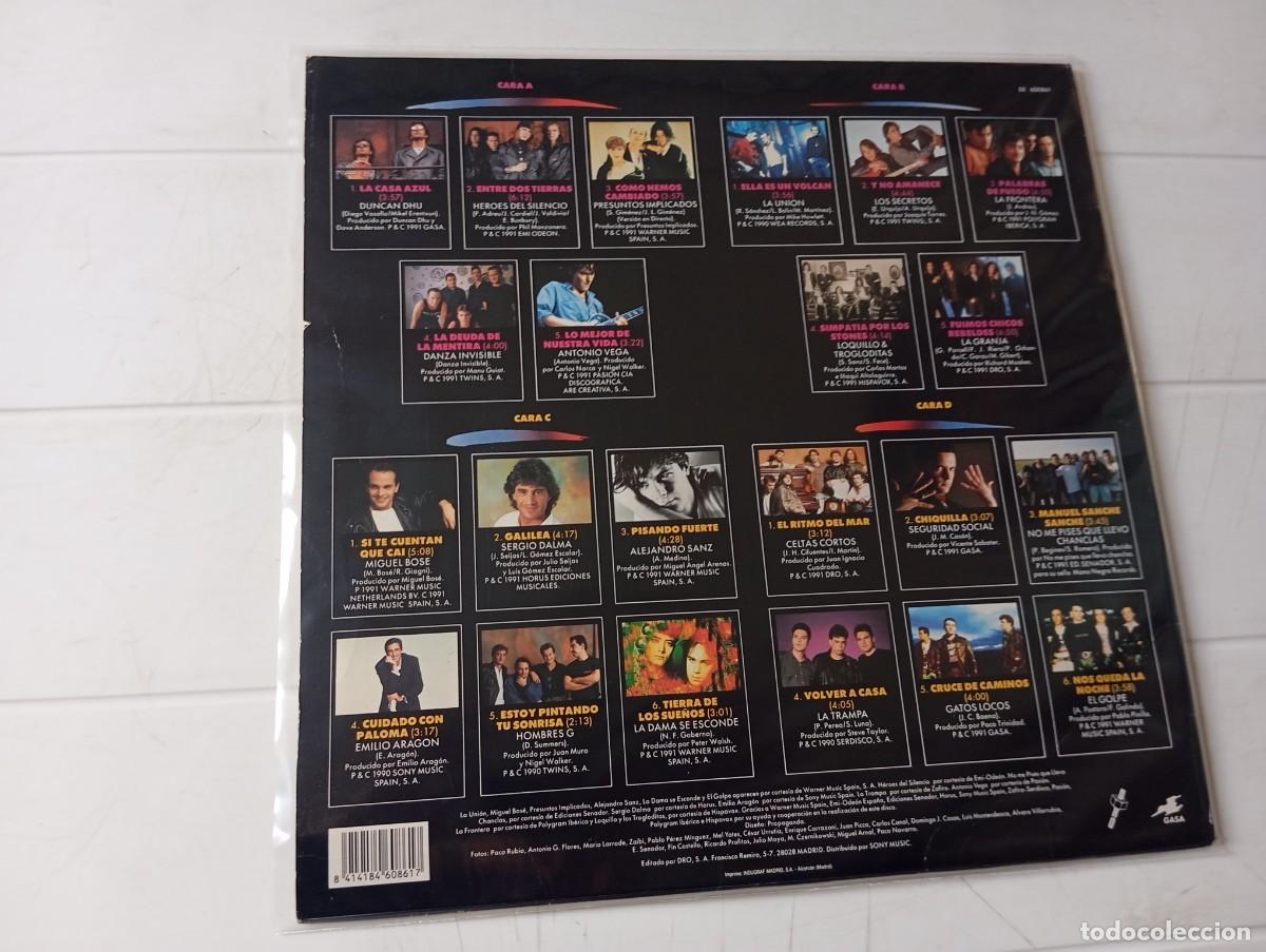 Discos de vinilo: LP EL GOLFO 91 - 22 EXITOS EN VERSIONES ORIGINALES - Foto 2