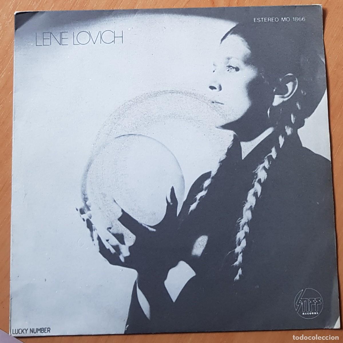 Discos de vinilo: LENE LOVICH - LUCKY NUMBER / HOME (Stiff Records MO 1866 1979) 2&ordm; Single. EDICION PROMOCIONAL. RARO!