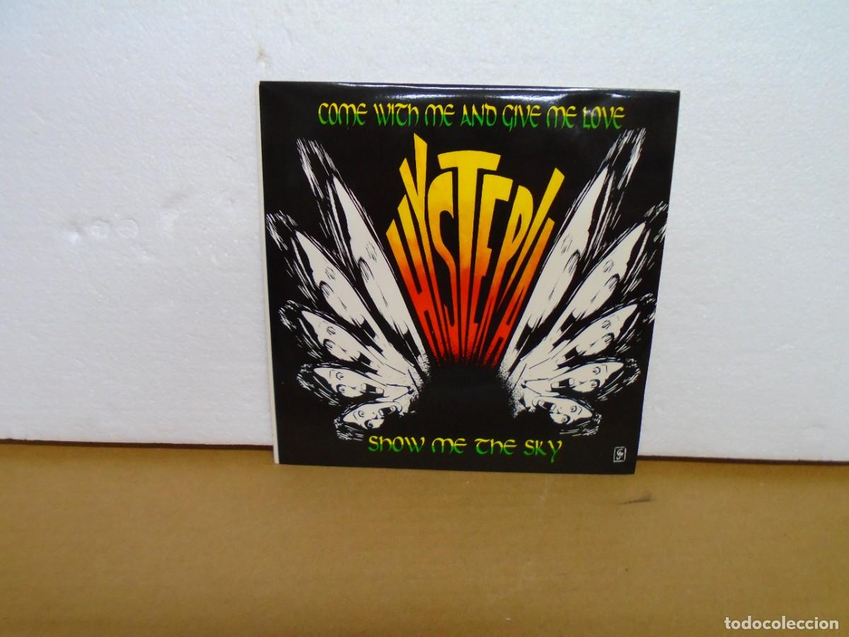 Discos de vinilo: SINGLE.HYSTERIA.GRUPO DE ROCK ESPA&Ntilde;OL.EDITA TRES BIEN RECORDS.RARO.