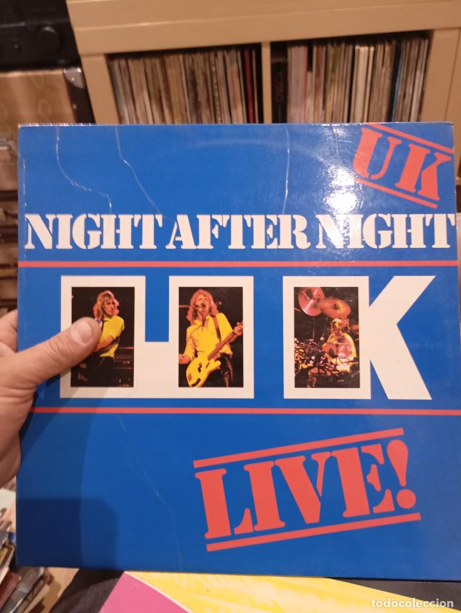 Discos de vinilo: LP UK LIVE NIGHT AFTER NIGHT MUY BUEN ESTADO