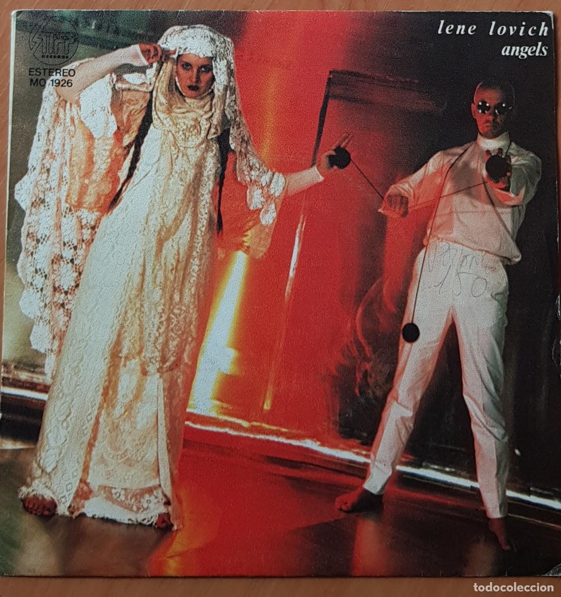 Discos de vinilo: LENE LOVICH - ANGELS / THE FLY (Stiff Records MO 1926 1980) EDICION PROMOCIONAL