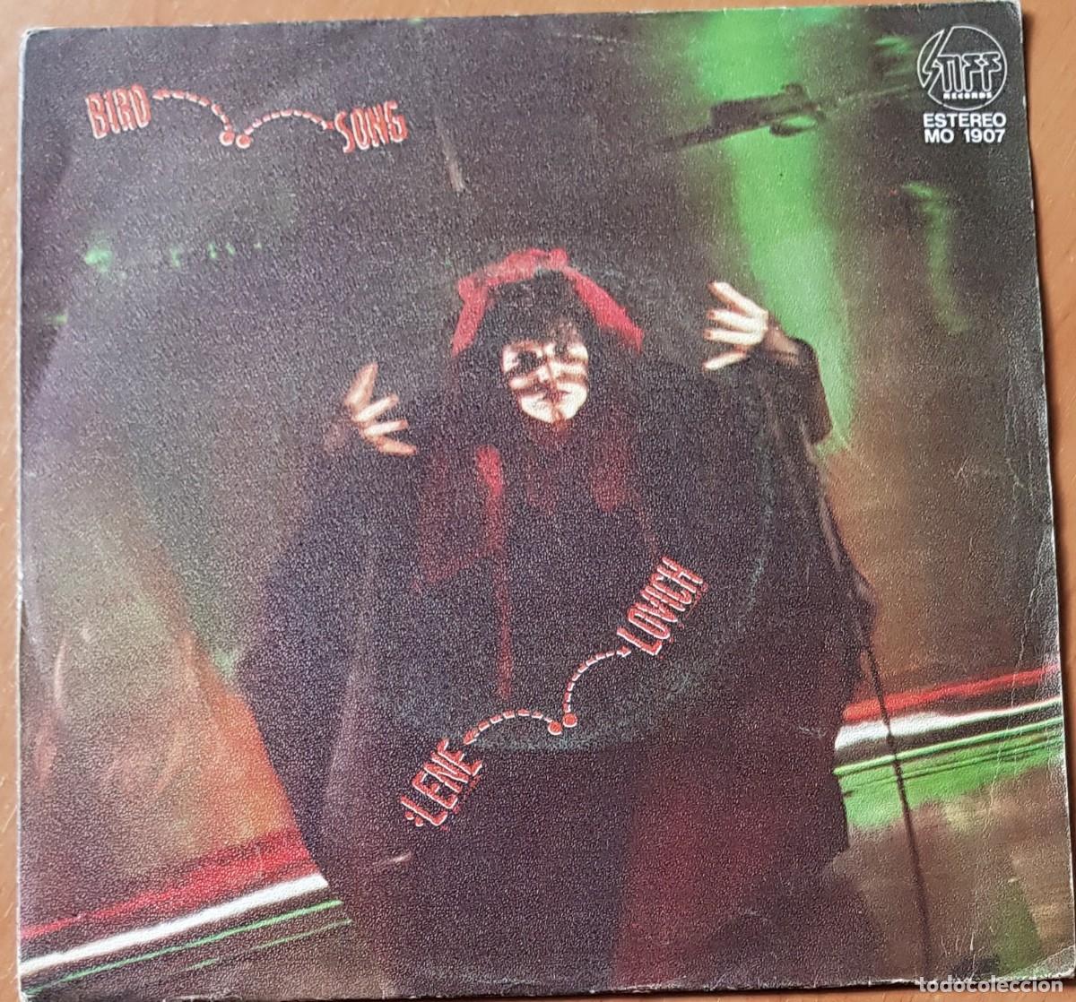 Discos de vinilo: LENE LOVICH - BIRD SONG / TRIXI (Stiff Records MO 1907 1979) EDICION PROMOCIONAL.