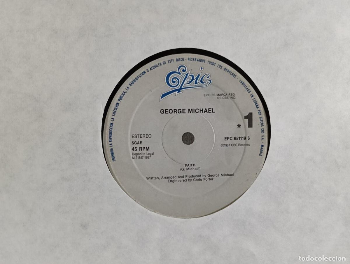 Discos de vinilo: GEORGE MICHAEL Faith Maxi sin portada vinilo Usado pero valido.Ver t&iacute;tulos y dem&aacute;s informaci&oacute;n en fo