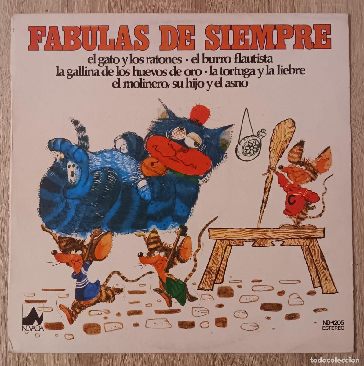 Discos de vinilo: DISCO VINILO LP FABULAS DE SIEMPRE DIAL DISCOS 1977