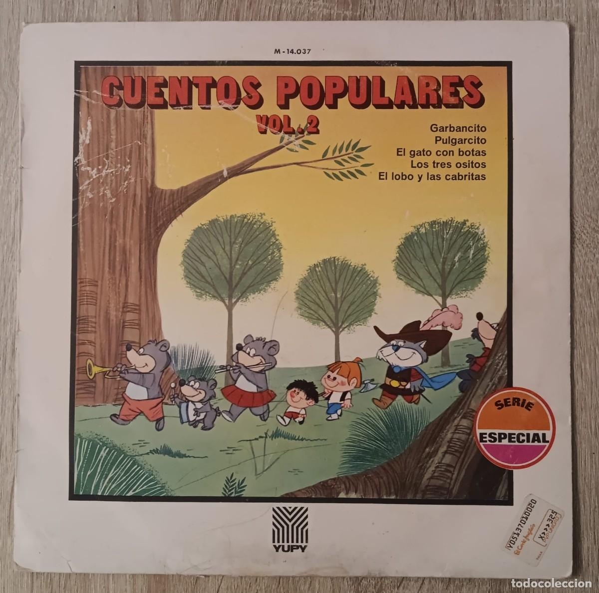 Discos de vinilo: DISCO VINILO LP CUENTOS POPULARES VOLUMEN 2 MOVIEPLAY 1970
