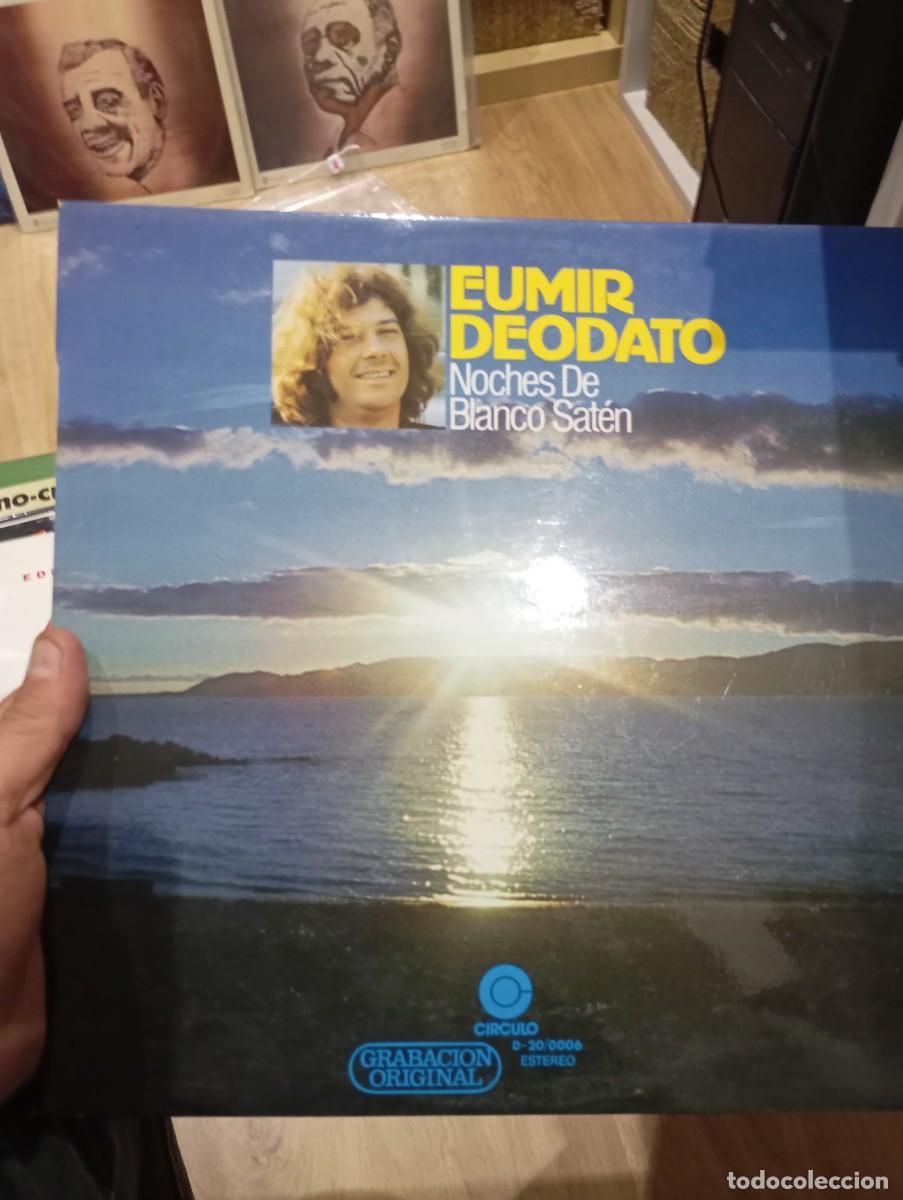 Discos de vinilo: LP EUMIR DEODATO NOCHES DE BLANCO SATEN EX