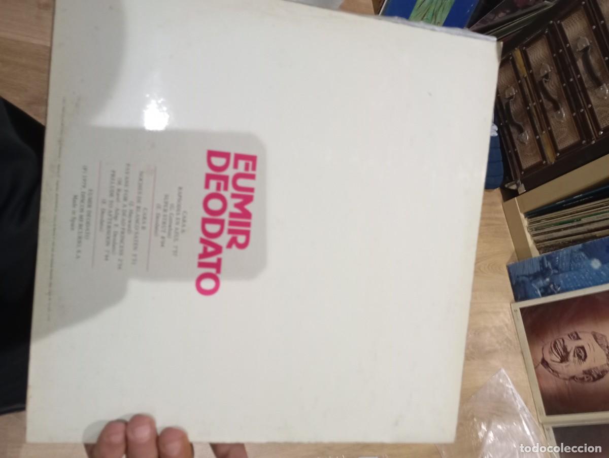 Discos de vinilo: LP EUMIR DEODATO NOCHES DE BLANCO SATEN EX - Foto 2
