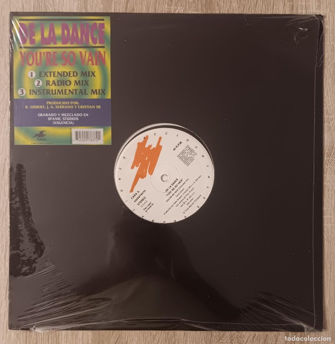 Discos de vinilo: DISCO VINILO LP DE LA DANCE YOU RE SO VAIN GASA 1994 PRECINTADO