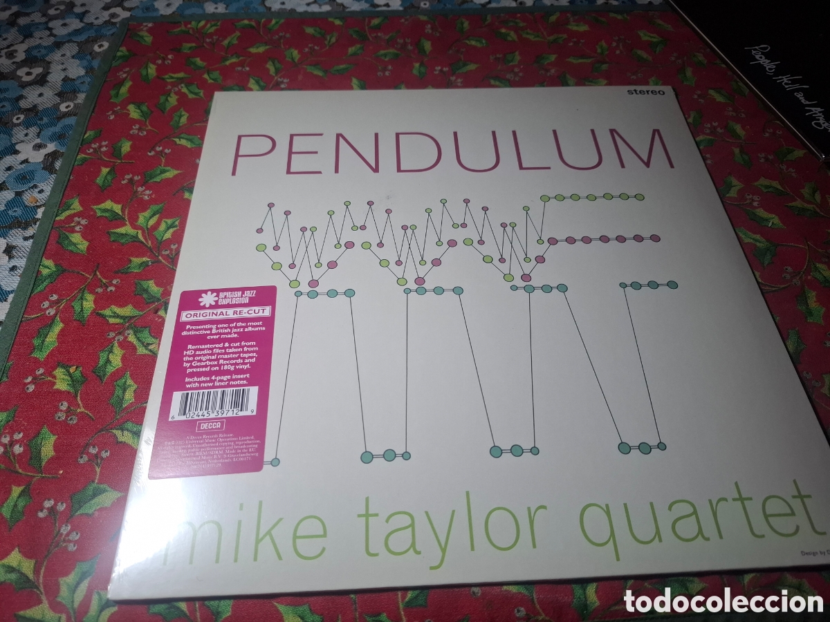 Discos de vinilo: Pendulum Mike Taylor Quartet reed remasterizaci&oacute;n original