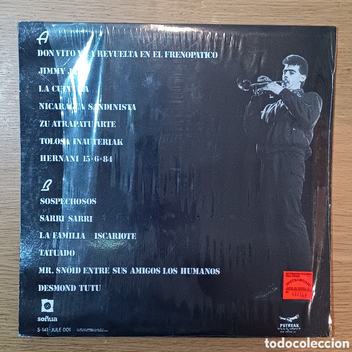 Discos de vinilo: Kortatu Lp Kortatu (1985) - Foto 2