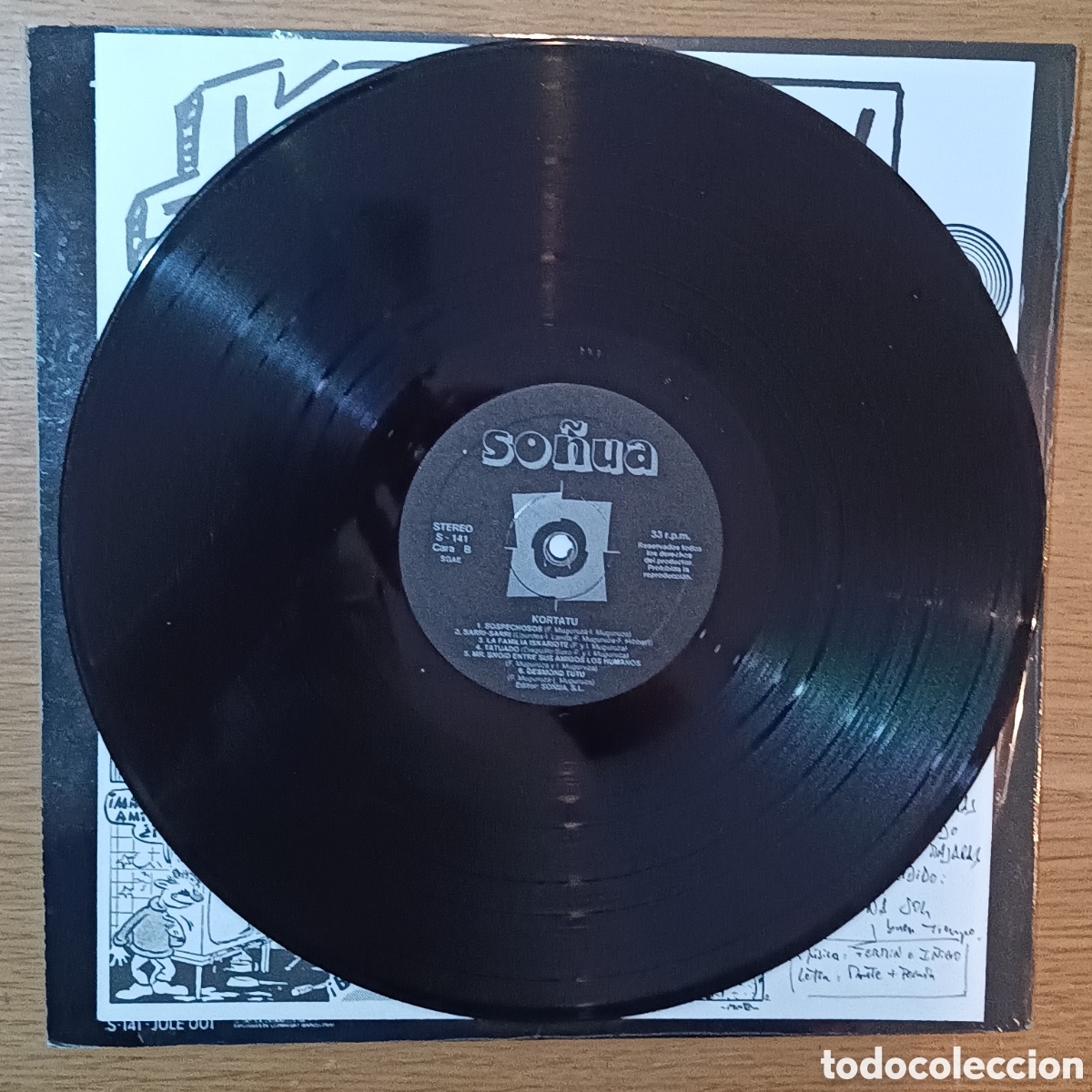 Discos de vinilo: Kortatu Lp Kortatu (1985) - Foto 3