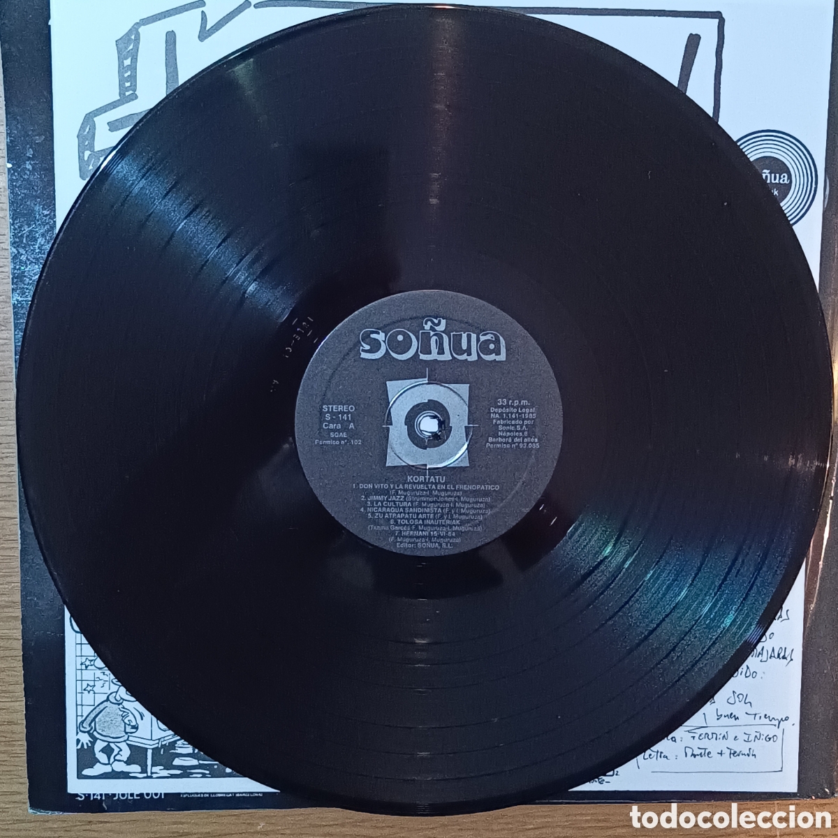 Discos de vinilo: Kortatu Lp Kortatu (1985) - Foto 5