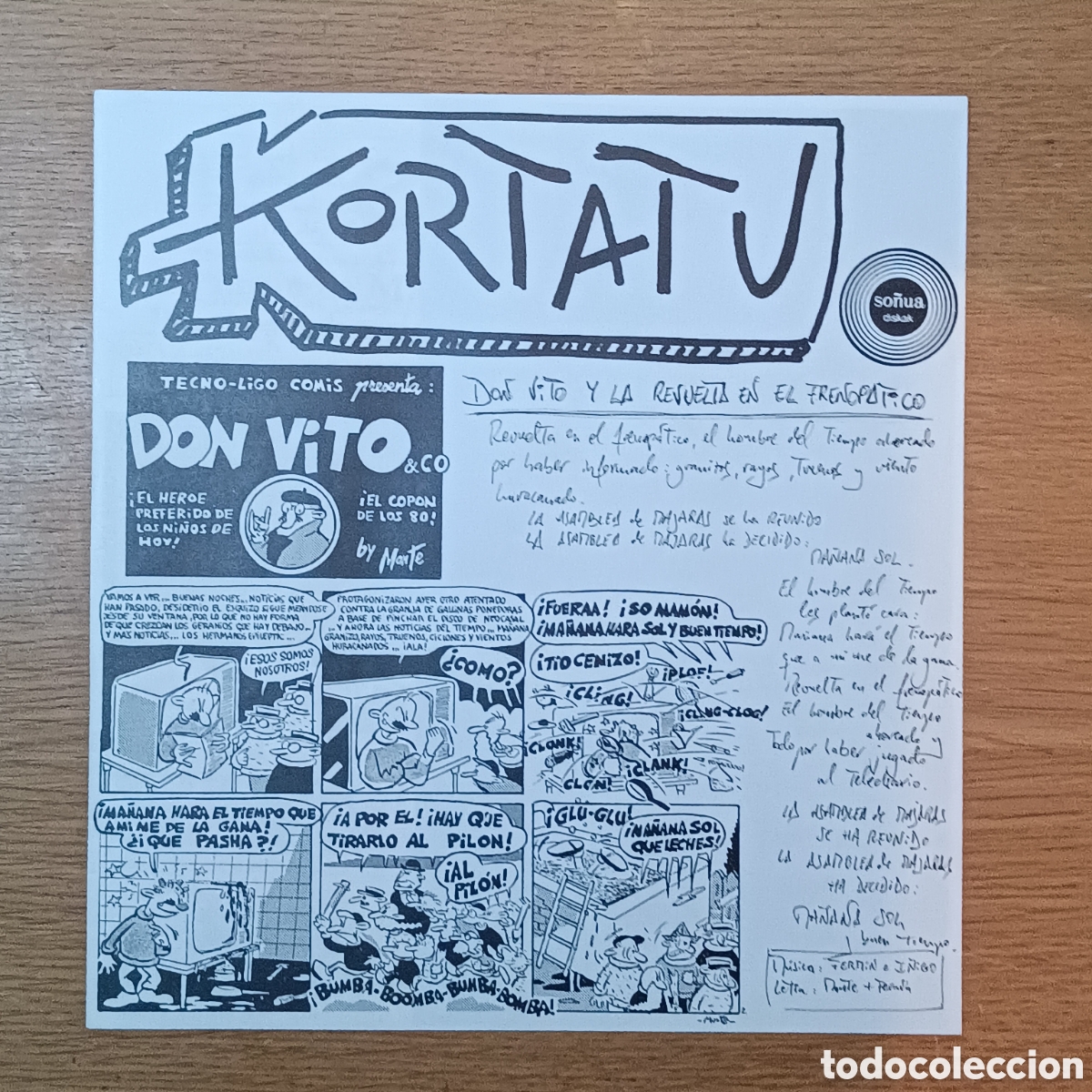 Discos de vinilo: Kortatu Lp Kortatu (1985) - Foto 7