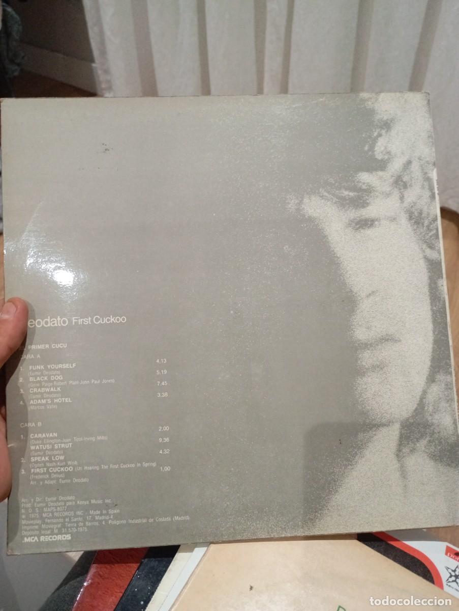 Discos de vinilo: LP DEODATO FIRST CUCKOO EX - Foto 2