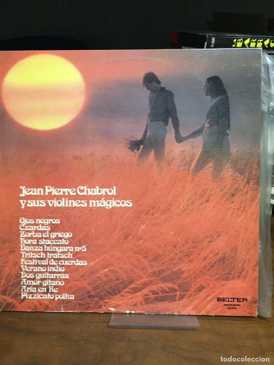 Vinyl-Schallplatten: Jean Pierre Chabrol y sus violines m&aacute;gicos Jean Pierre Chabrol