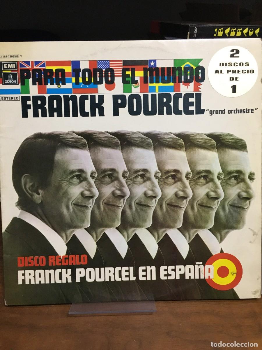 Discos de vinilo: Para todo el mundo / Franck Pourcel en Espa&ntilde;a (Doble LP) Franck Pourcel &rdquo;Grand Orchestre&rdquo;