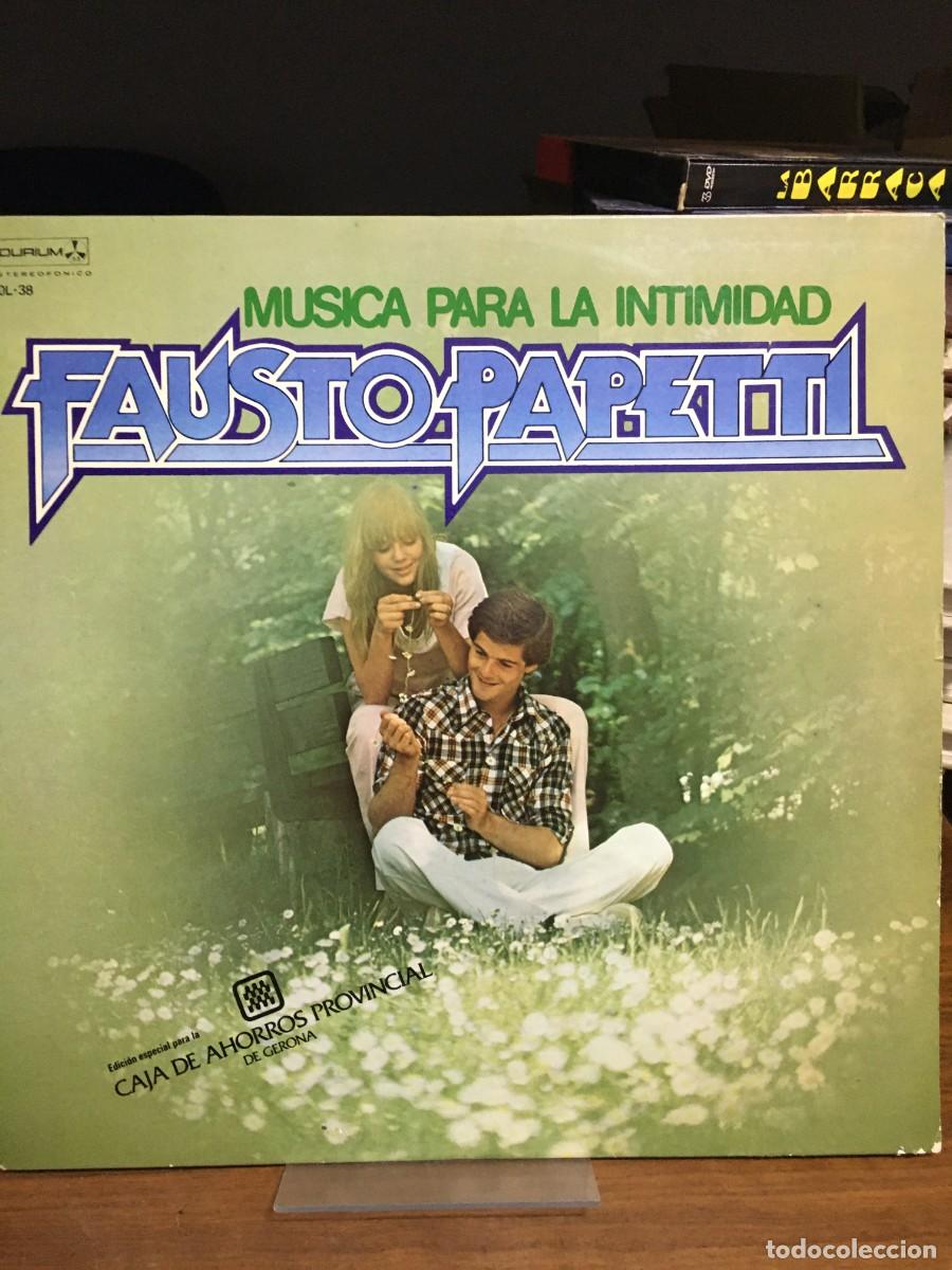 Discos de vinilo: M&uacute;sica para la Intimidad (Edic. Especial Caja de Ahorros de Gerona) Fausto Papetti