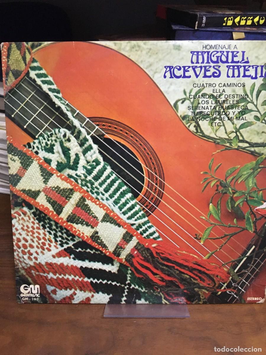 Discos de vinilo: Homenaje a Miguel Aceves Mej&iacute;a Ra&uacute;l Fern&aacute;ndez (con el Mariachi &Aacute;guilas de M&eacute;xico)