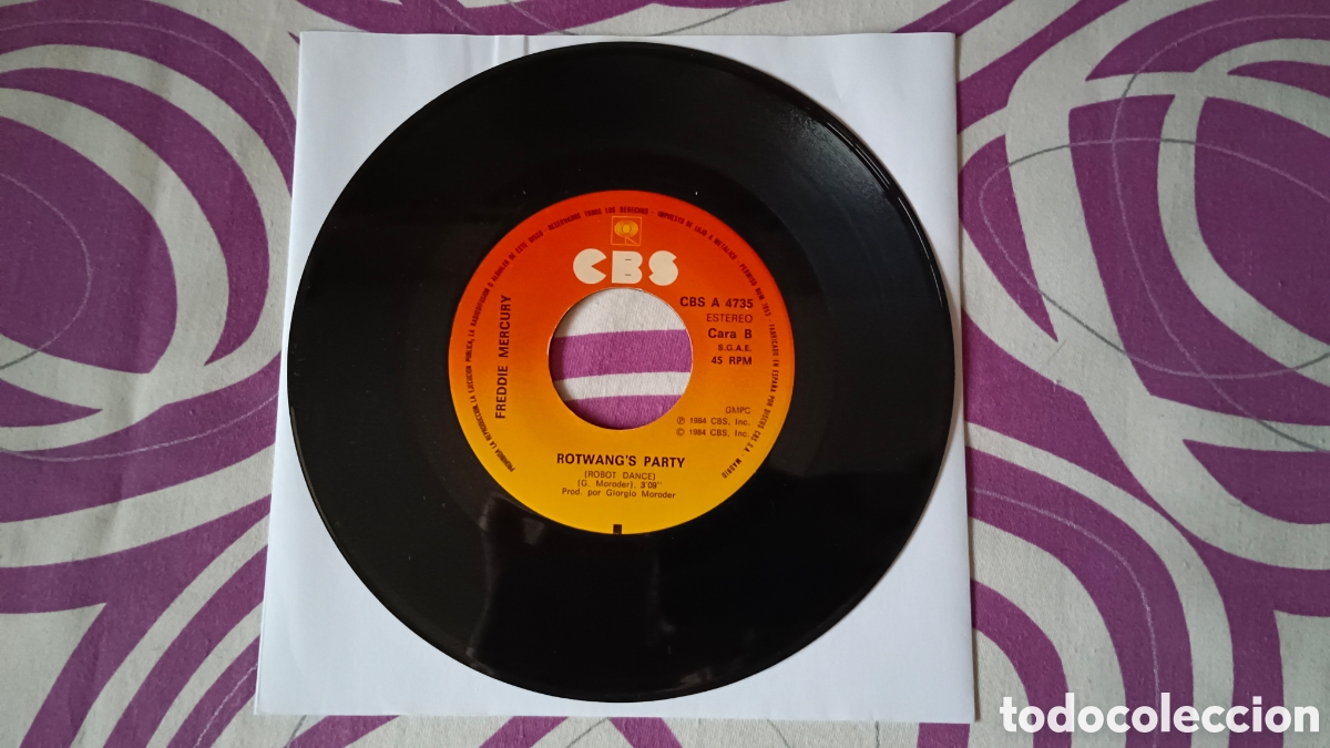 Discos de vinilo: Freddie Mercury &ndash; Love Kills 7&rdquo; Single - Foto 4