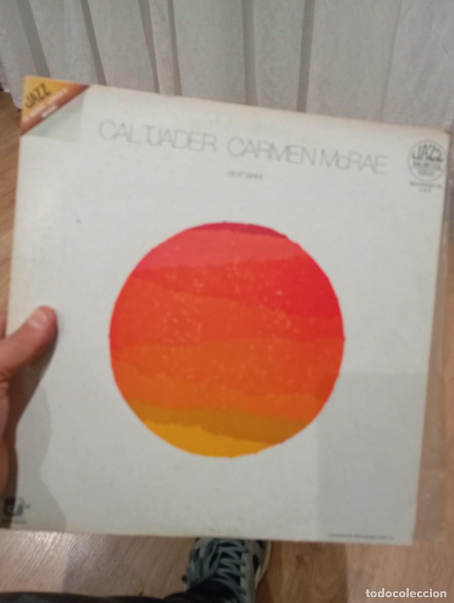 Discos de vinilo: LP CAL TJADET CARMEN MCRAE HEAT WAVE ex