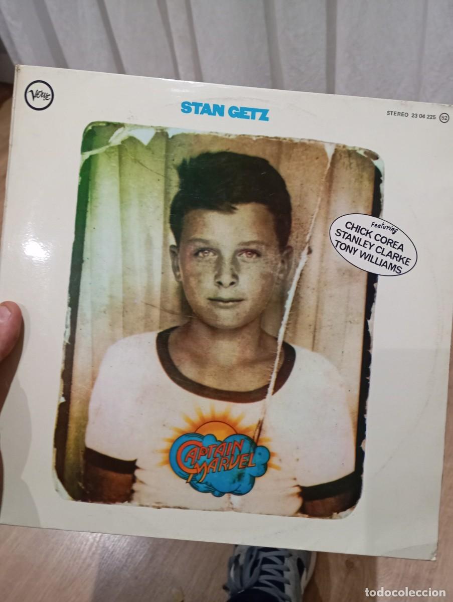 Discos de vinilo: LP STAN GETZ CAPTAIN MARVEL Ex