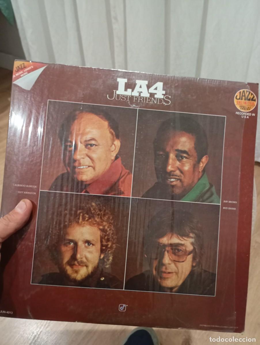 Discos de vinilo: LP LA4 JUST FRIENDS Ex