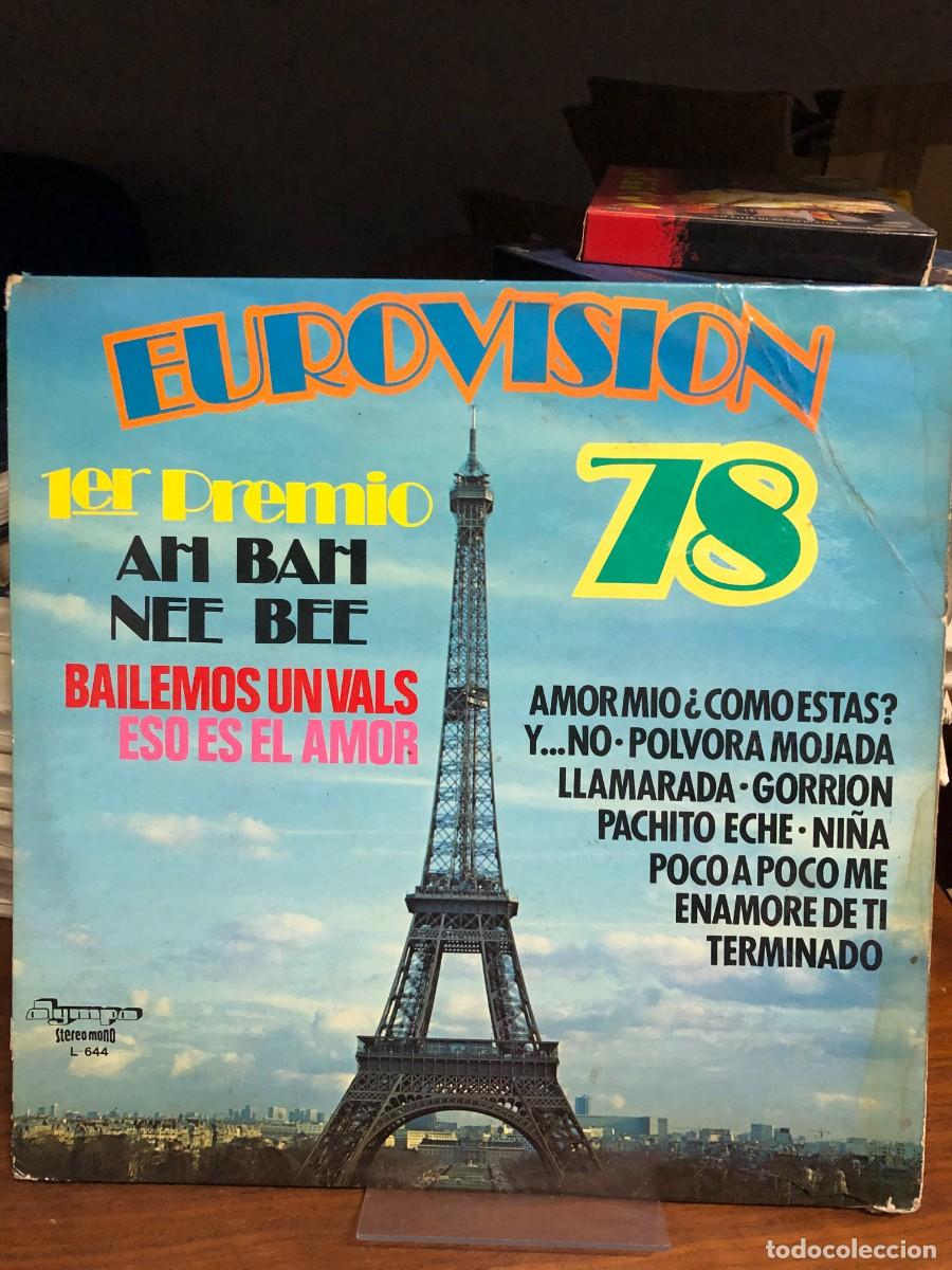 Discos de vinilo: Eurovision 78 (Recopilatorio) Varios Artistas (Sello Belter / Olympo)