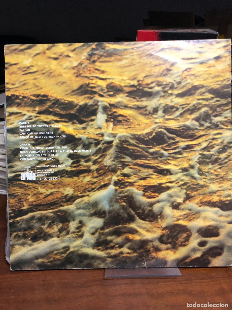 Discos de vinilo: El meu amic el mar Llu&iacute;s Llach - Foto 3