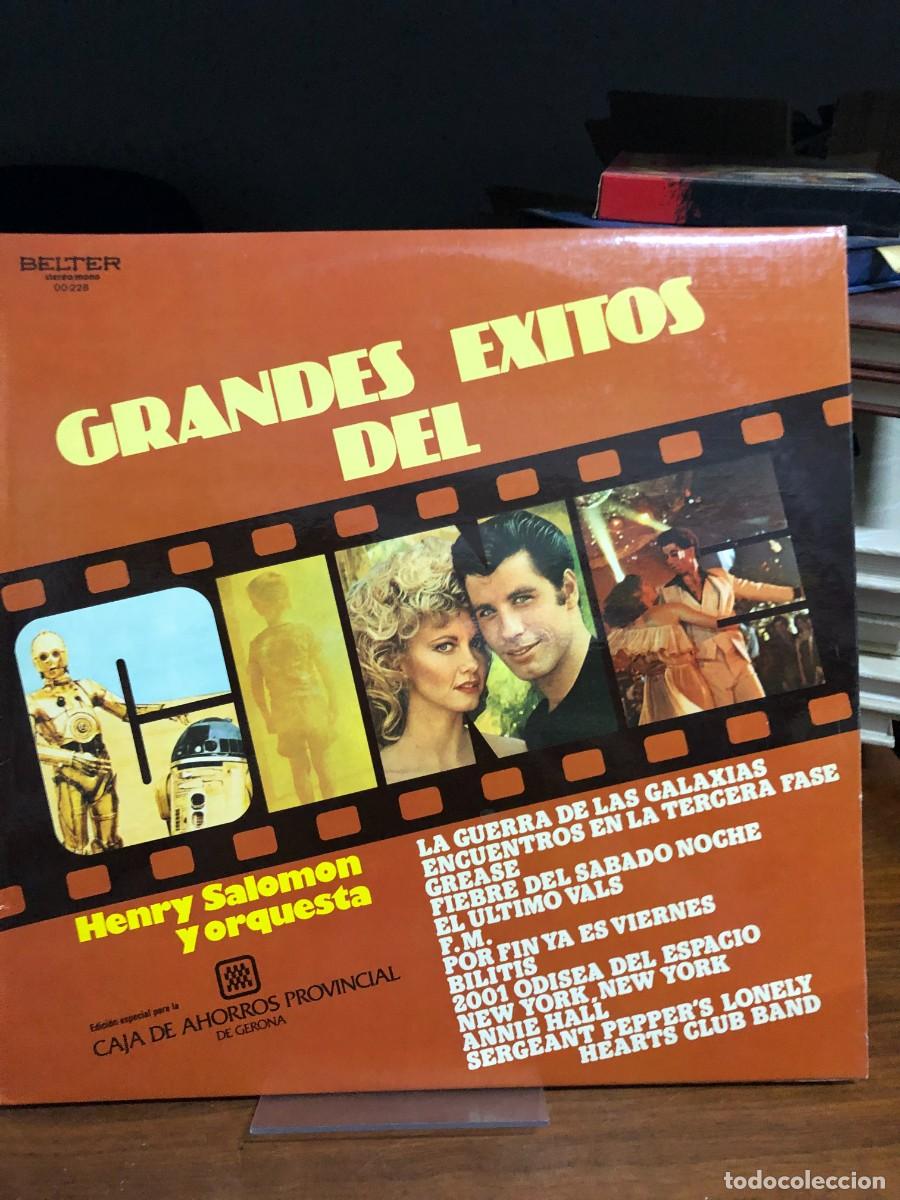 Discos de vinilo: Grandes &Eacute;xitos del Cine (Edici&oacute;n Especial) Henry Salomon y su Orquesta