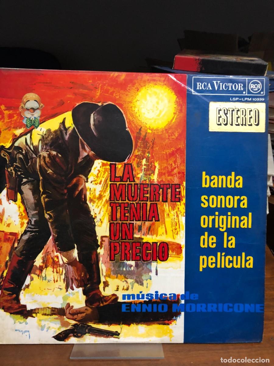 Discos de vinilo: La muerte ten&iacute;a un precio (Banda Sonora Original de la Pel&iacute;cula) Ennio Morricone